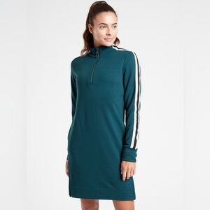 Athleta Dark Green/teal tunic dress XS
